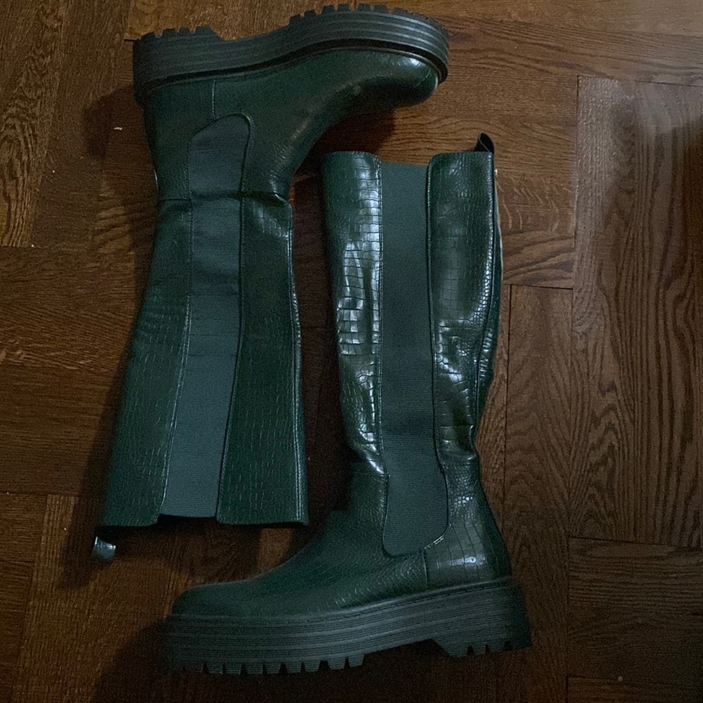 Tall Chunky Boots